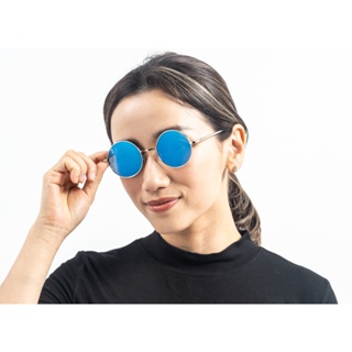 2is OriB 太陽眼鏡 偏光│復古圓框│藍色反光鏡片│抗UV400