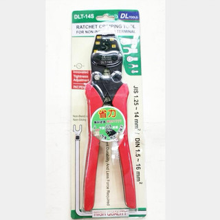 🌟熊88小五金 DL TOOLS-省力絕緣端子壓著鉗、端子鉗 DLT-14S KUSAN 壓著鉗 KHC-14