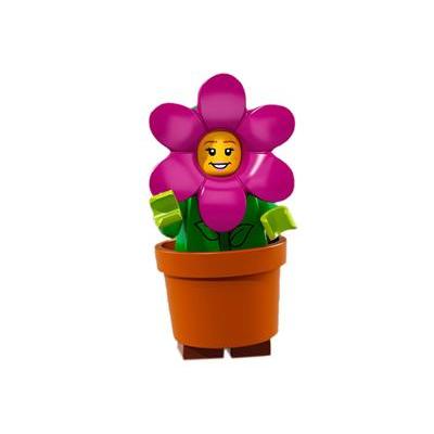 【樂狗】LEGO 71021-14 花朵女孩 第18代人偶包抽抽樂  (二手/配件齊全/有說明書/無包裝袋)