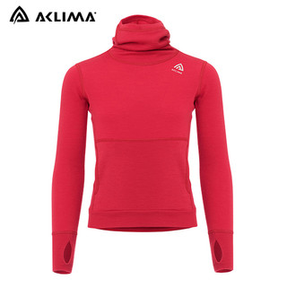 挪威-[ACLIMA]WW Hoodsweater Ch 兒童連帽長袖上衣 / 連帽T恤 / 保暖羊毛