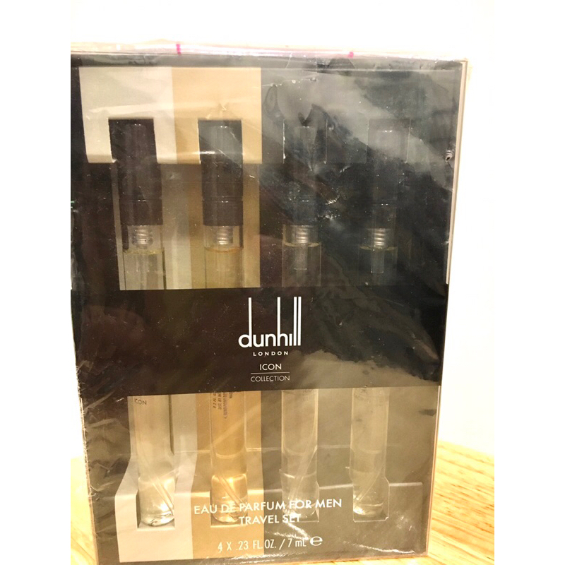 *人人美*DUNHILL ICON經典+金格+菁英+極速淡香精EDP 7ML*4有噴頭 針管禮盒2023.12到期