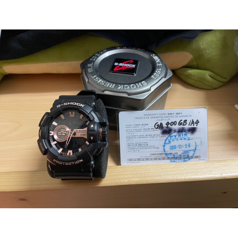 卡西歐 CASIO / GA-400GB-1A4 / G-SHOCK系列 黑色