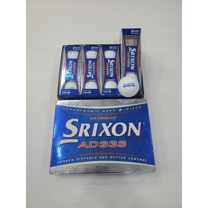 全新品SRIXON AD333 高爾夫球 一盒共12顆 Scotty sim2 STEALTH M6 AD333