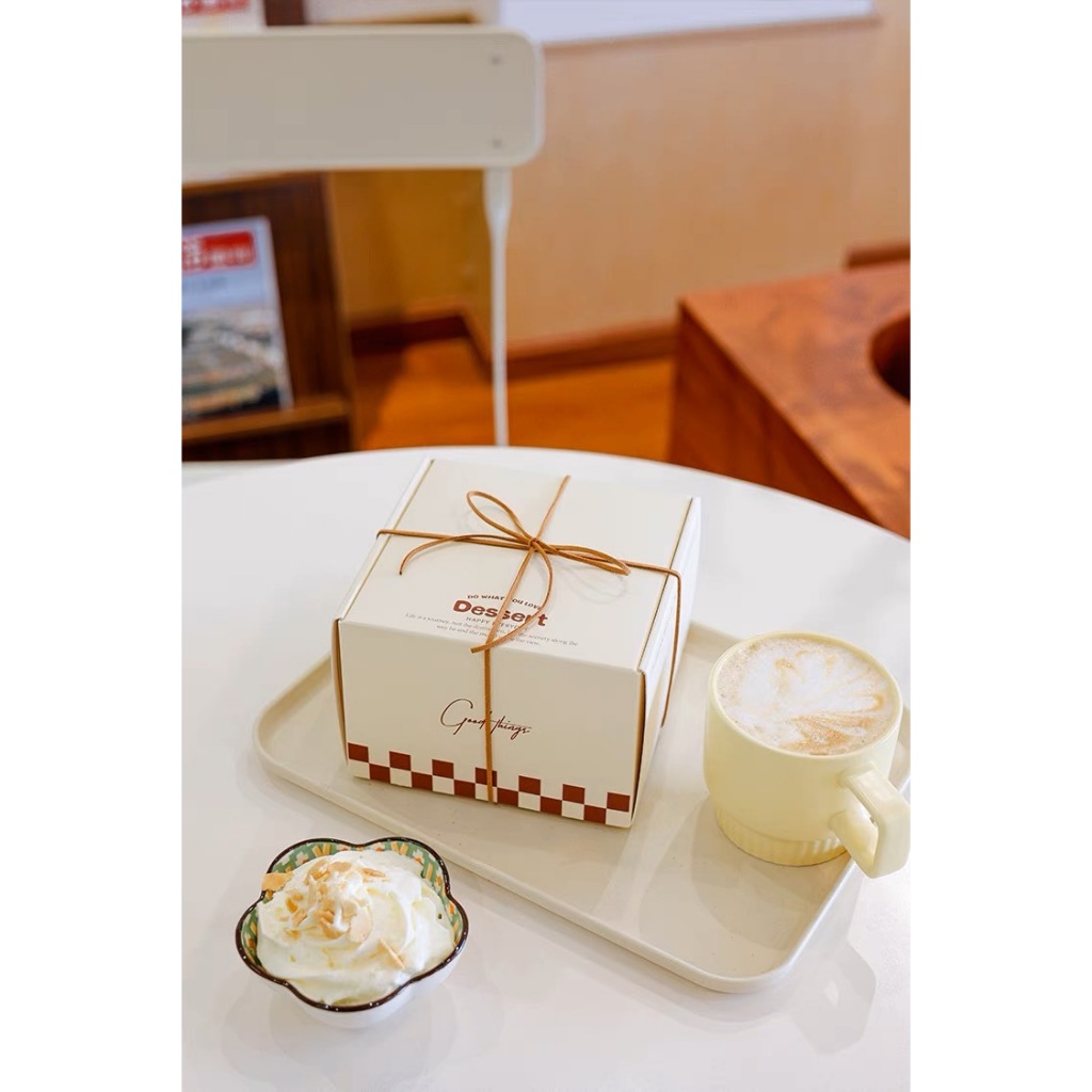 奶油風 西點盒 餅乾盒 瑪德蓮包裝盒 手工餅乾包裝 禮物盒 達克瓦滋包裝盒 鳳梨酥包裝盒