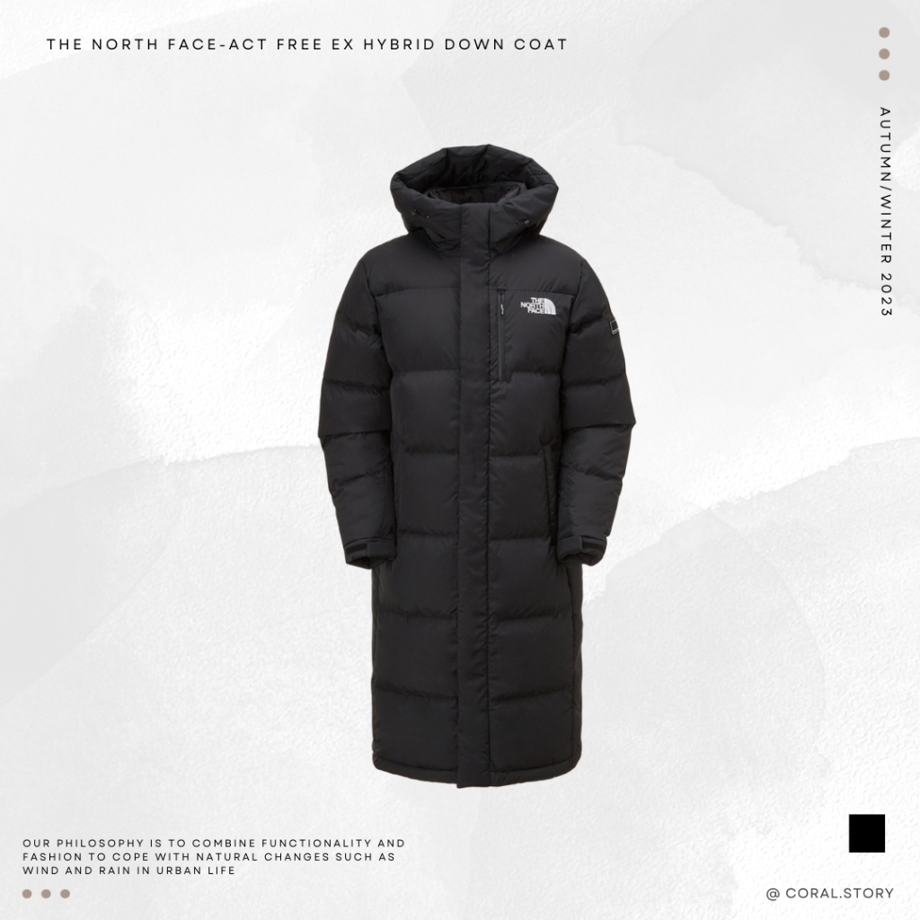 THE NORTH FACE ACT FREE EX HYBRID DOWN COAT 長版羽絨外套 NC1DP79A