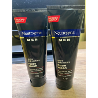 (剩一條) Neutrogena 露得清深層去油洗面乳 100g 男性肌膚適用