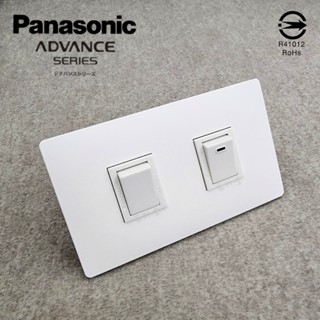 天使白 新品 超薄面板 雙開 日本製 面板 ADVANCE 國際牌 Panasonic 無印 開關 極簡風
