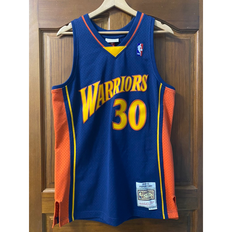 M&amp;N Warriors Stephen Curry 新人年 #30