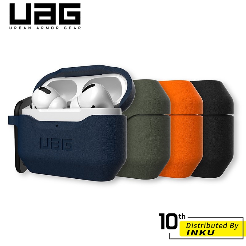 UAG AirPods Pro 耐衝擊防塵保護殼V2 邊角吸震 緩衝 抗菌 矽膠 止滑 耐磨 一體成型