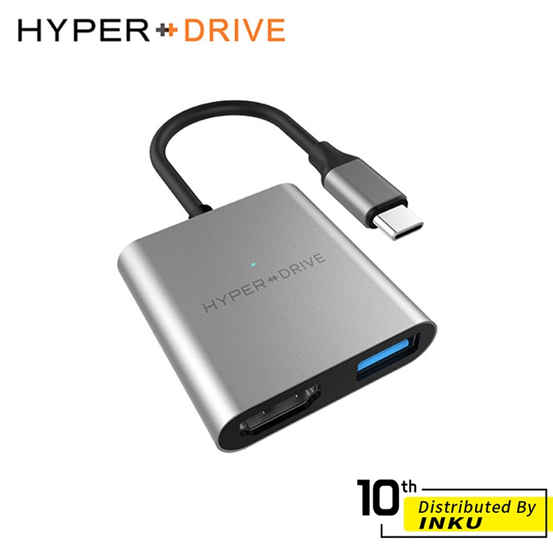 HyperDrive 3-in-1 USB-C Hub 適用MacBook Pro/Air 集線器 原廠保固