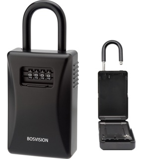 Bosvision 博士威 台灣製造 鑰匙盒 鎖盒 鑰匙收納盒 密碼鎖 戶外金屬密碼保險盒 鎖中鎖 鑰匙盒 鑰匙保管盒
