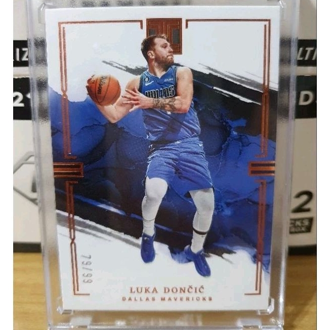 Panini Impeccable Luka Doncic 限量99 79/99 附殼 白國寶 球員卡 籃球卡