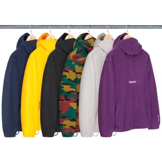 【紐約范特西】預購 SUPREME FW23 POLARTEC FACEMASK HALF ZIP HOODED 帽T