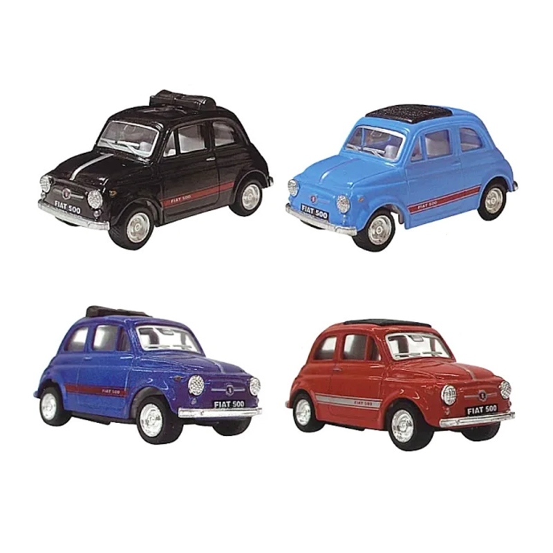 【日本Toys Cabin】經典FIAT500汽車模型扭蛋 迴力車 玩具車 轉蛋-丹尼先生日式雜貨舖