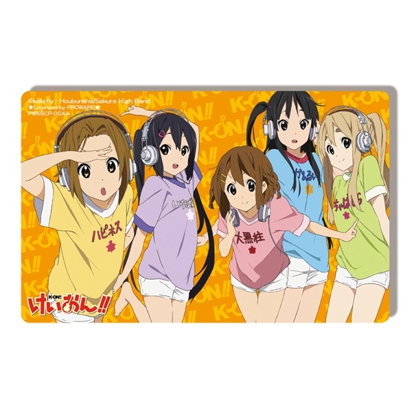 K-ON!!輕音部P2 悠遊卡貼紙(4) (2入裝)