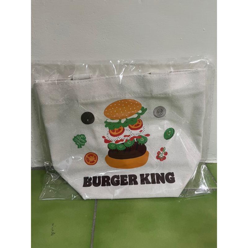 （全新）漢堡王帆布包袋限量