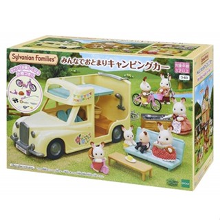 正版 Sylvanian Families EPOCH 森林家族 探險露營車EP14046