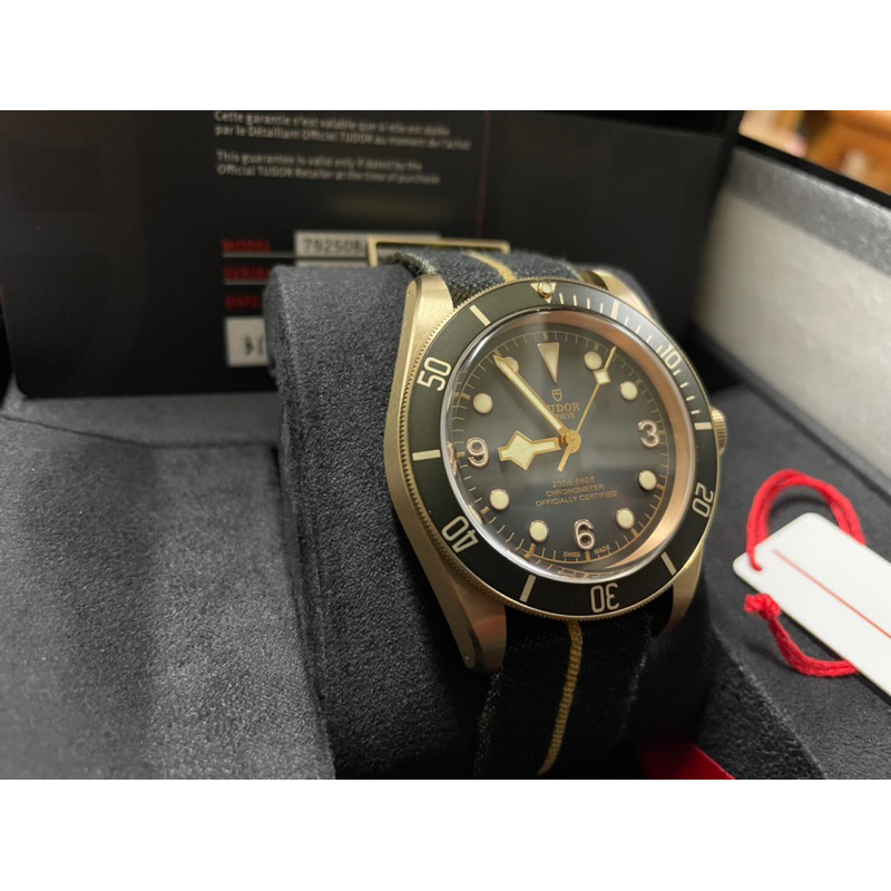 全新品 Tudor 帝舵 black bay bronze 79250BA