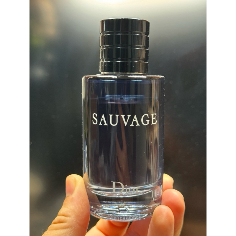 Dior曠野之心淡香水100ml SAUVAGE EAU DE TOILETTE【二手尚約有八分滿】
