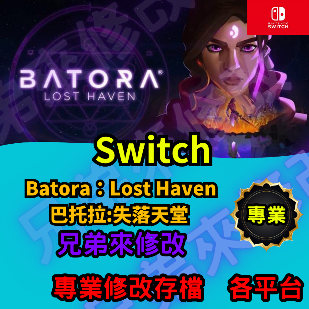 🌈兄弟來修改🌈NS Switch Batora：Lost Haven 巴托拉:失落天堂 存檔修改 存檔替換 外掛 金手指
