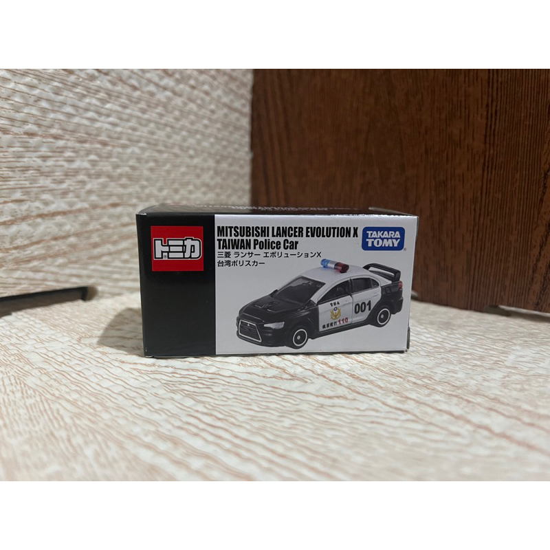 TOMICA Mitsubishi  lancer evolution 台灣限定 FUNBOX 警車