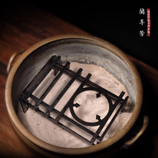 🔥 臺灣 熱賣 鑄鐵 伍德支架 多功能 火缽風爐 火盆 三角架 茶壺架 爐架 茶爐支架 炭爐架 鑄鐵架 支架 鍋架