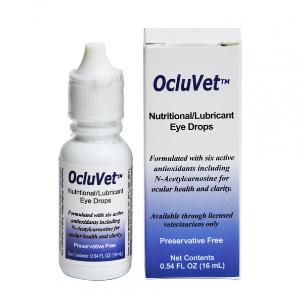 【OcluVet®歐可明】16MＬ原廠商品 眼部保養 白內障營養液 犬貓眼科獸醫師推薦 每均國際正規貨源