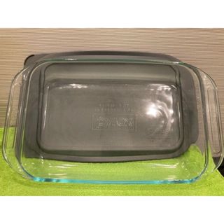 美國康寧/百麗PYREX/原裝進口/長方形烤盤1.9L/雙耳/做實驗用燒杯同材質/耐熱玻璃 含蓋出售