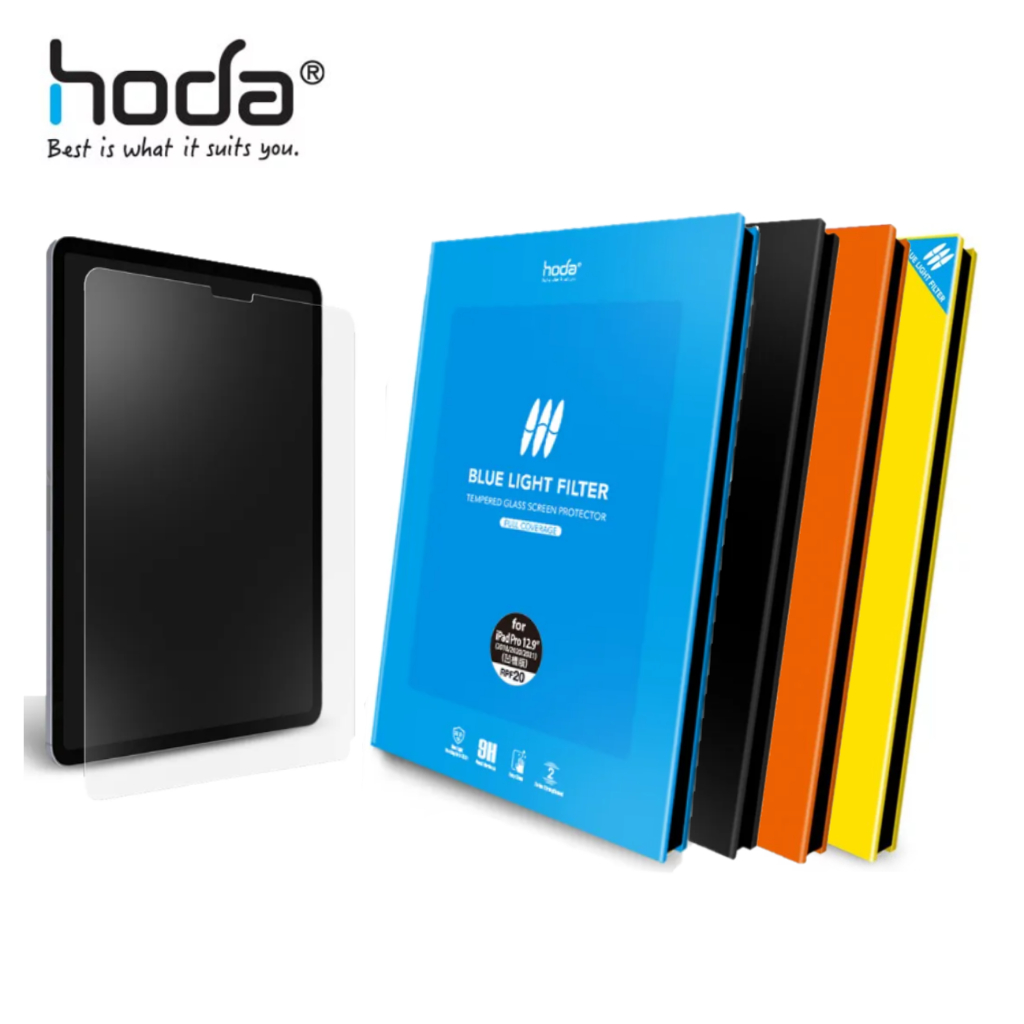 Hoda iPad 10.9吋/11吋/12.9吋/10.2吋/mini6 亮面/霧面/抗藍光/AR抗反射滿版玻璃保護貼