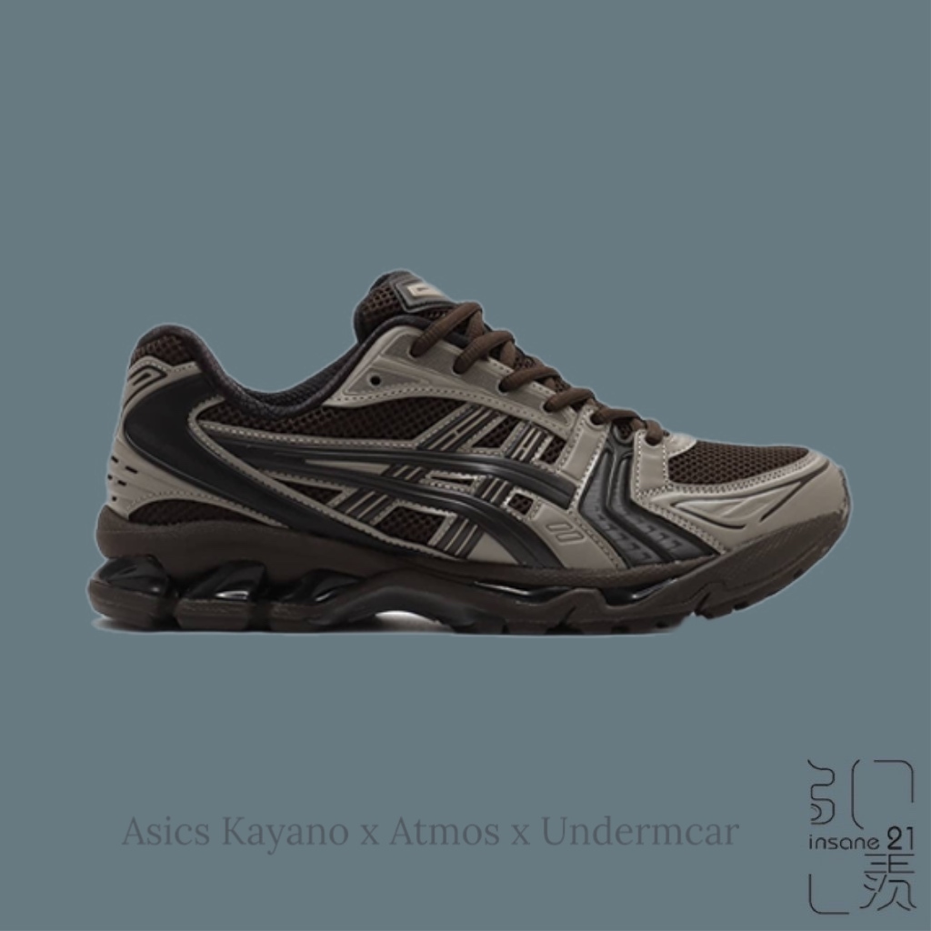 ASICS x ATMOS x UNDERMYCAR GEL-KAYANO 14 黑魂棕 1203A430-200