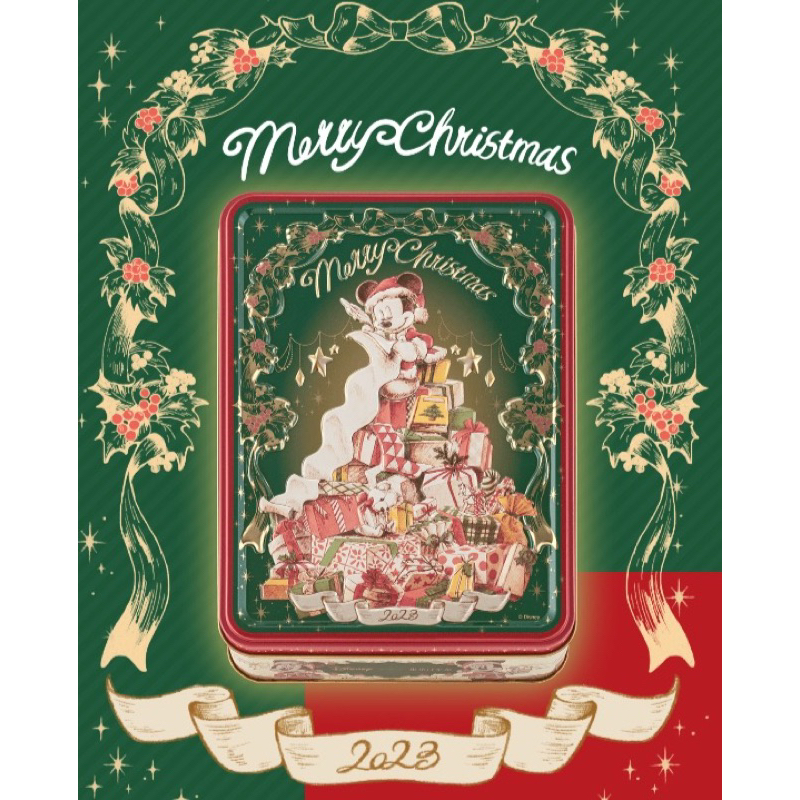 《YOSHI》「現貨」～東京芭娜娜米奇聖誕餅乾禮盒～米奇、米妮、布魯托、點心、伴手禮、禮盒