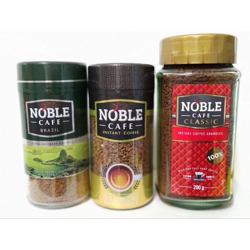 NOBLE CAFE 即溶咖啡 金賞咖啡 經典咖啡 醇品巴西  單品 哥倫比亞 波蘭 皇家 美式 義式 黑咖啡 歐洲