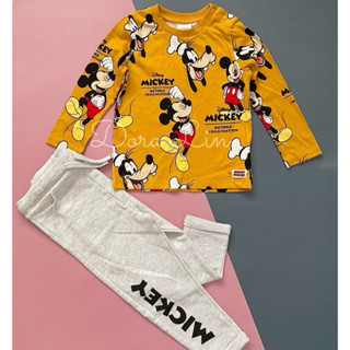 現貨✨英國🇬🇧 Disney 米奇 Mickey Mouse 12-18m 18-24m套裝組 長袖上衣 長褲