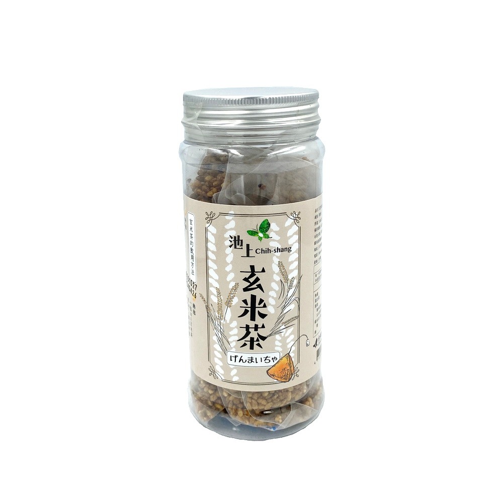 【池上鄉農會】玄米茶-立體茶包180公克/罐-台灣農漁會精選