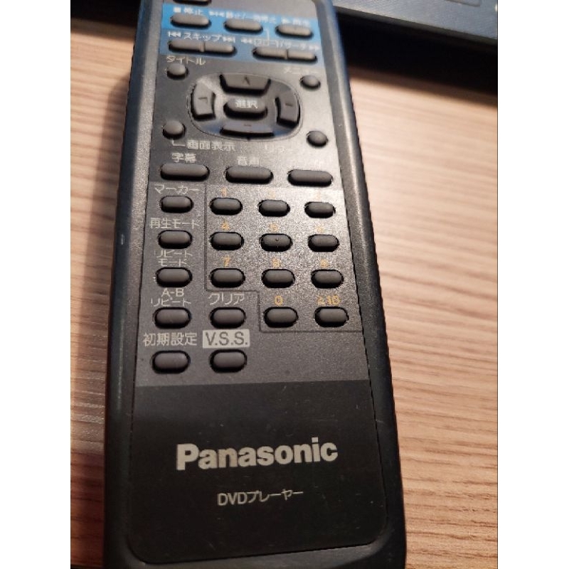 Panasonic Remote Controller For DVD Player VEQ2014原廠遙控器