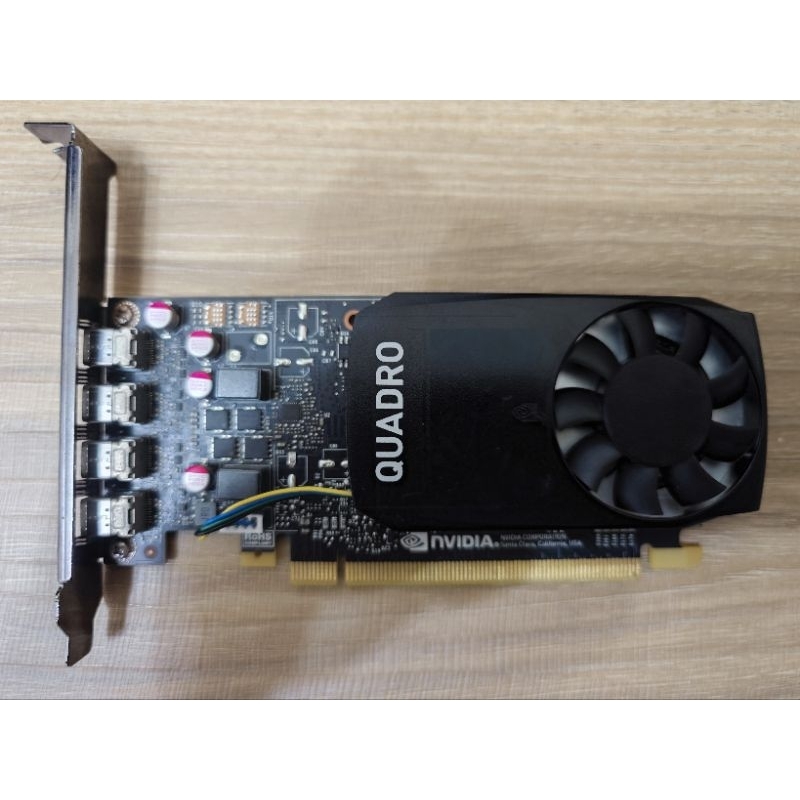 麗臺 NVIDIA Quadro P1000 4G * 無須外接供電 * 專業繪圖卡 * 工作站繪圖卡