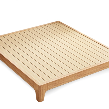 榻榻米床 無床頭床 排骨架床架 簡約現代1.5米 雙人床 單人床 實木床 木床 床架床座床底 雙人床 1.5米床架