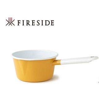 Fireside 爐邊炊具 搪瓷奶鍋 黃/藍綠色 50221 炊具搪瓷鍋 900ml