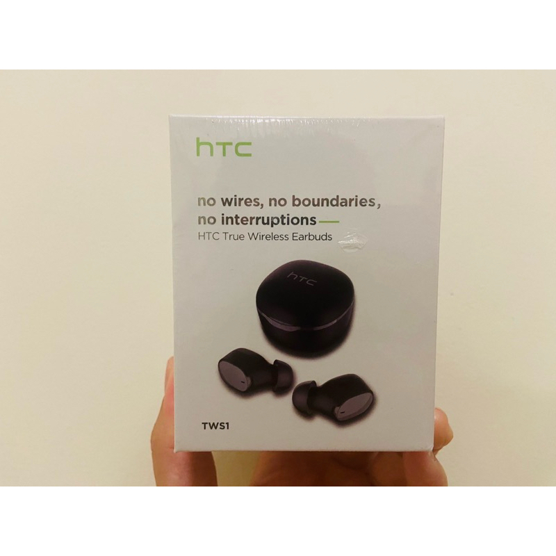 HTC馬卡龍真無線藍牙耳機（白色全新未拆封）