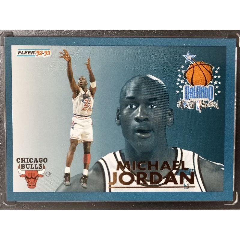 Michael Jordan 93 FLEER ALL-STARS 名星賽球員卡