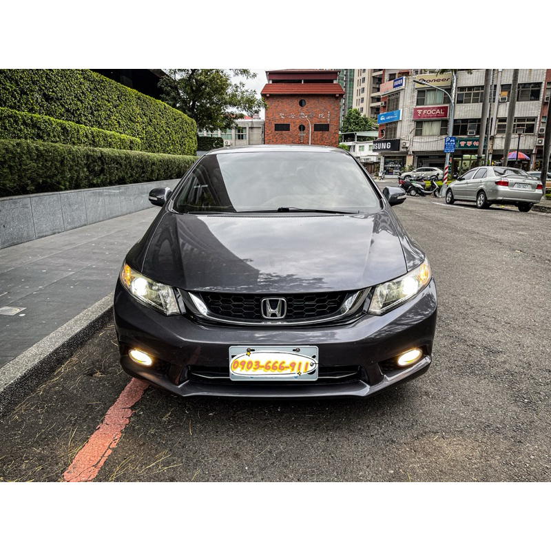 有認證 可分期 可貸款 2014 本田 HONDA CIVIC K14 VTi-S 1.8L 優質嚴選中古車二手車商行