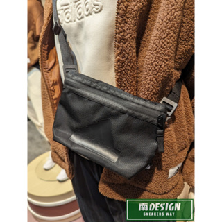 南🔥2023 11月 ADIDAS 斜背包 側背包 運動 訓練 休閒 口袋 網布 拉鍊設計 黑 HY0729