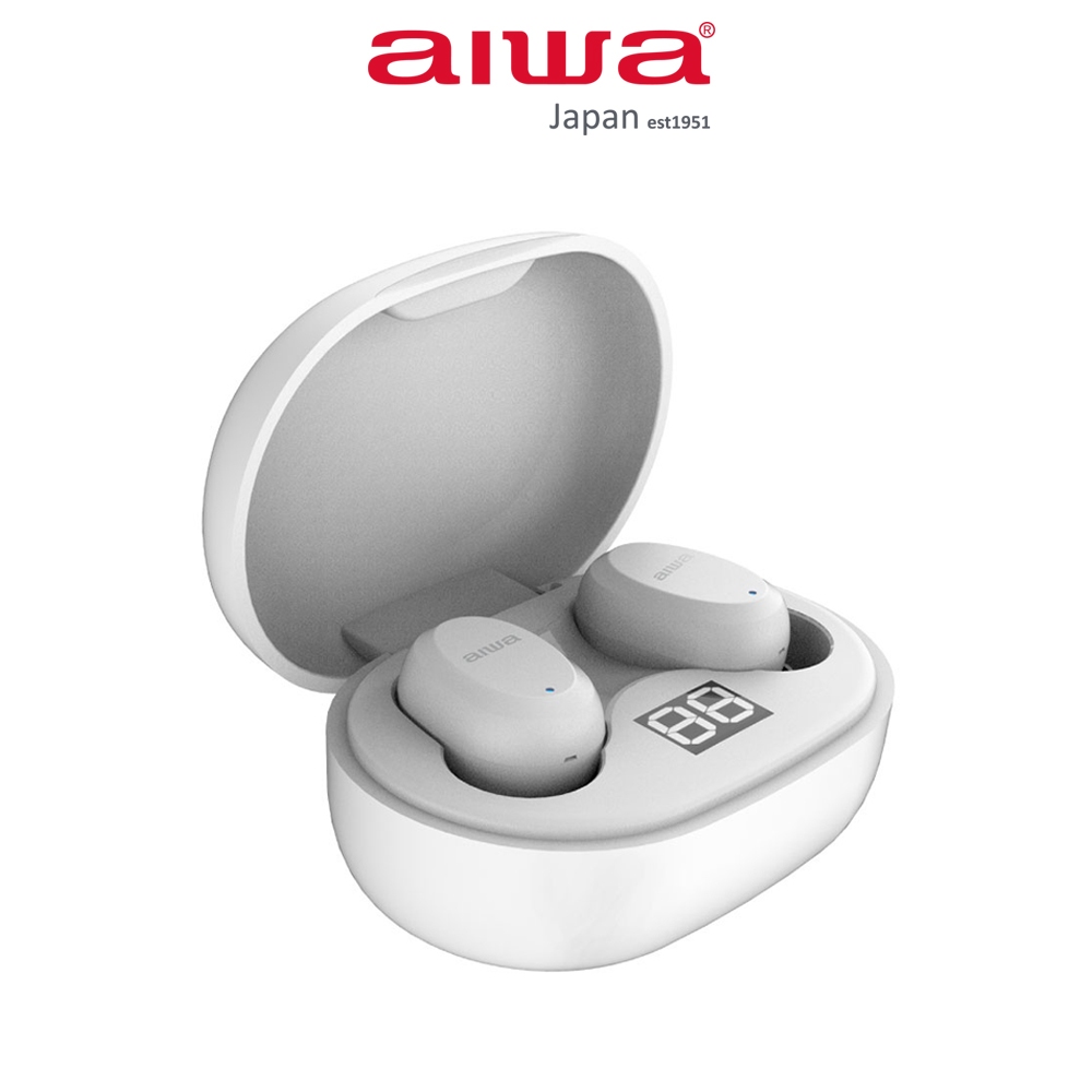 AIWA 愛華 真無線藍牙耳機 AT-X80J (黑/白 2色)