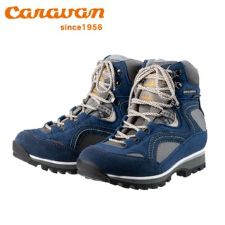 【Caravan】日本製 原廠貨 中性 中筒防水 2E寬楦/登山鞋/郊山鞋/旅行 海軍藍 (GK86)
