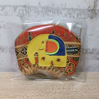 泰國大象錢包 零錢包 泰國製 小物收納包 收納袋 小包包 耳機包 錢包