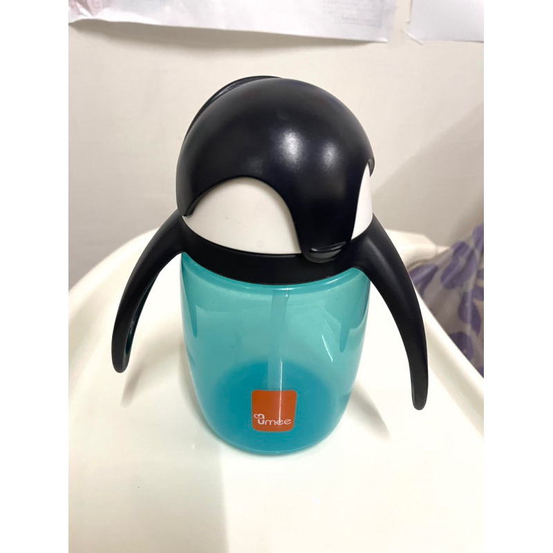 荷蘭 Umee 企鵝水杯-藍色-360ml