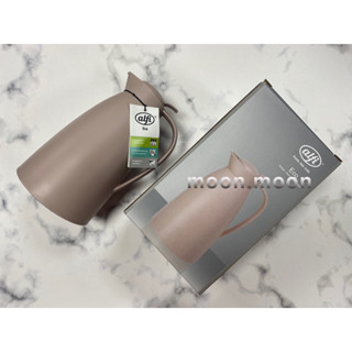 alfi 愛麗飛 ECO 真空保溫壺1.0L 玻璃內膽 ECO-100 真空保溫壺 ECO-100-MGL 奶灰藕 塑膠