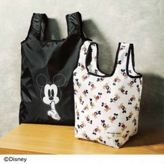 ♡Gracieux♡ 日本雜誌JAM HOME MADE附錄 迪士尼 米奇 可折疊購物袋 環保袋 手提包 托特包 便當袋