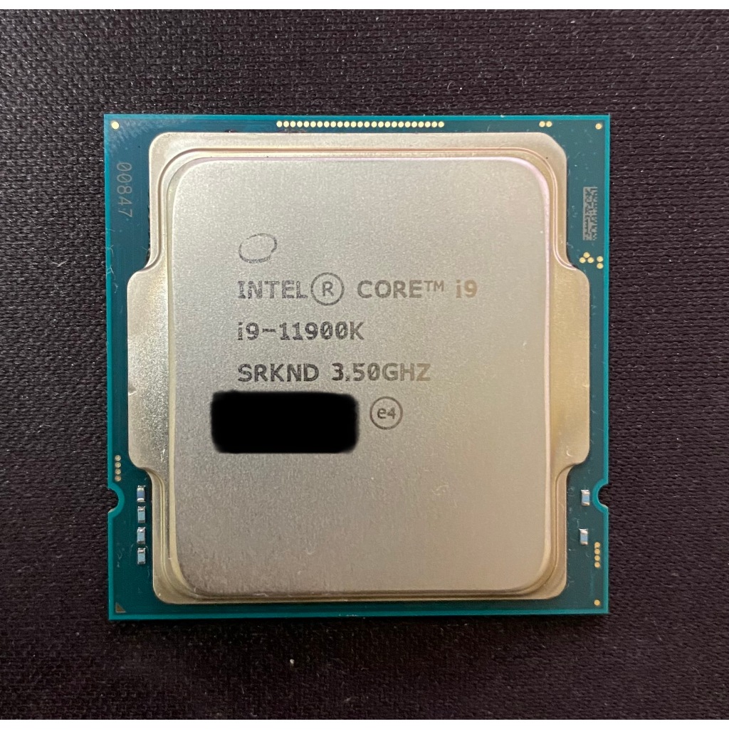 Intel i9-11900K 二手 CPU 原廠保固內