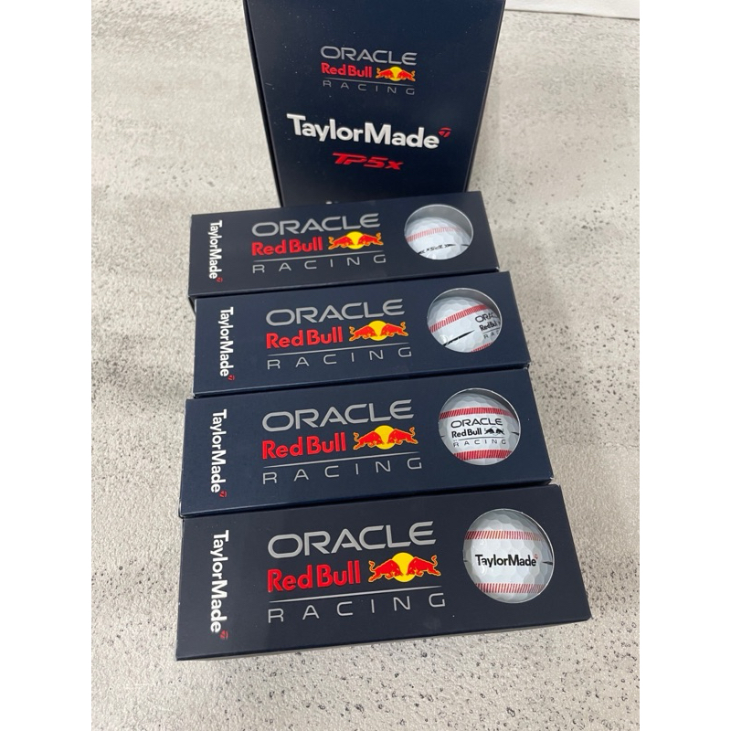 限量聯名Taylormade x Redbull 泰勒梅 x 紅牛 TP5x 高爾夫球